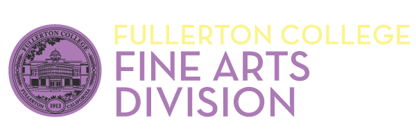 Fullerton College Fine Arts Division Logo