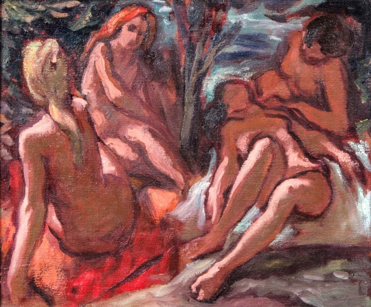 Figure Scene by Harry Carmean